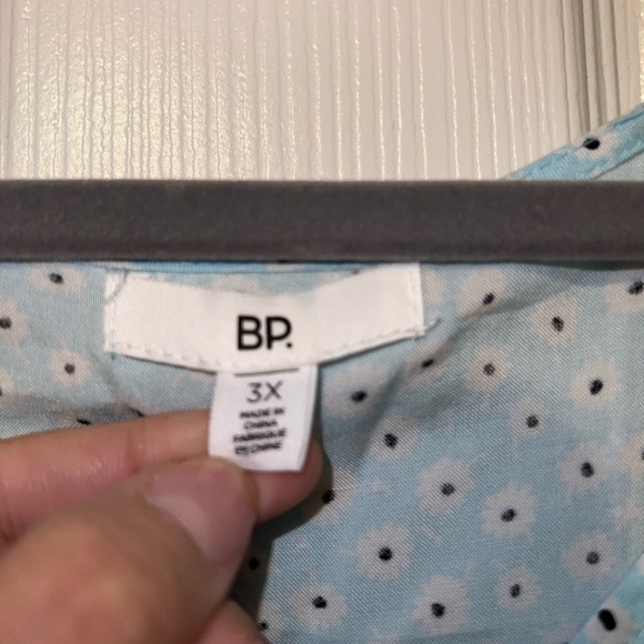 BP. Daisy V-neck Blue Baby Doll Dress Size 3XL EUC - Picture 5 of 6